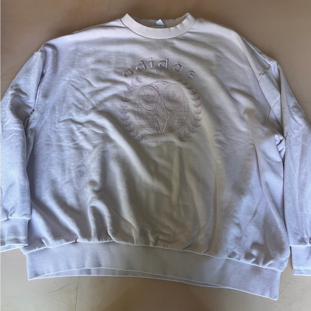Adidas Men's lilac Crewneck Sweater